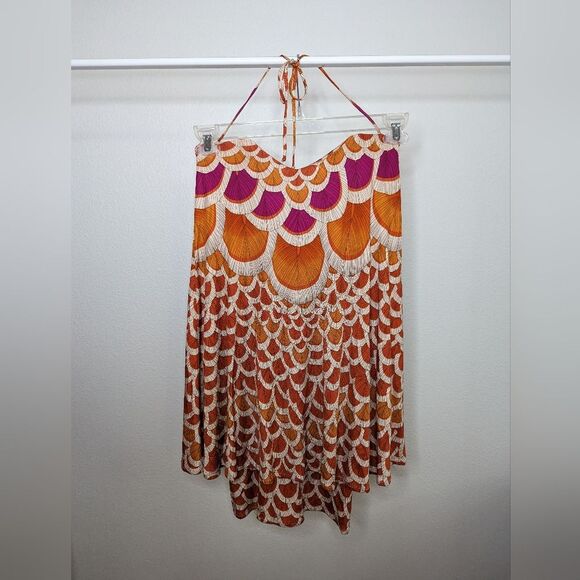 Mara Hoffman double layered silk jersey halter dress - Picture 3 of 10